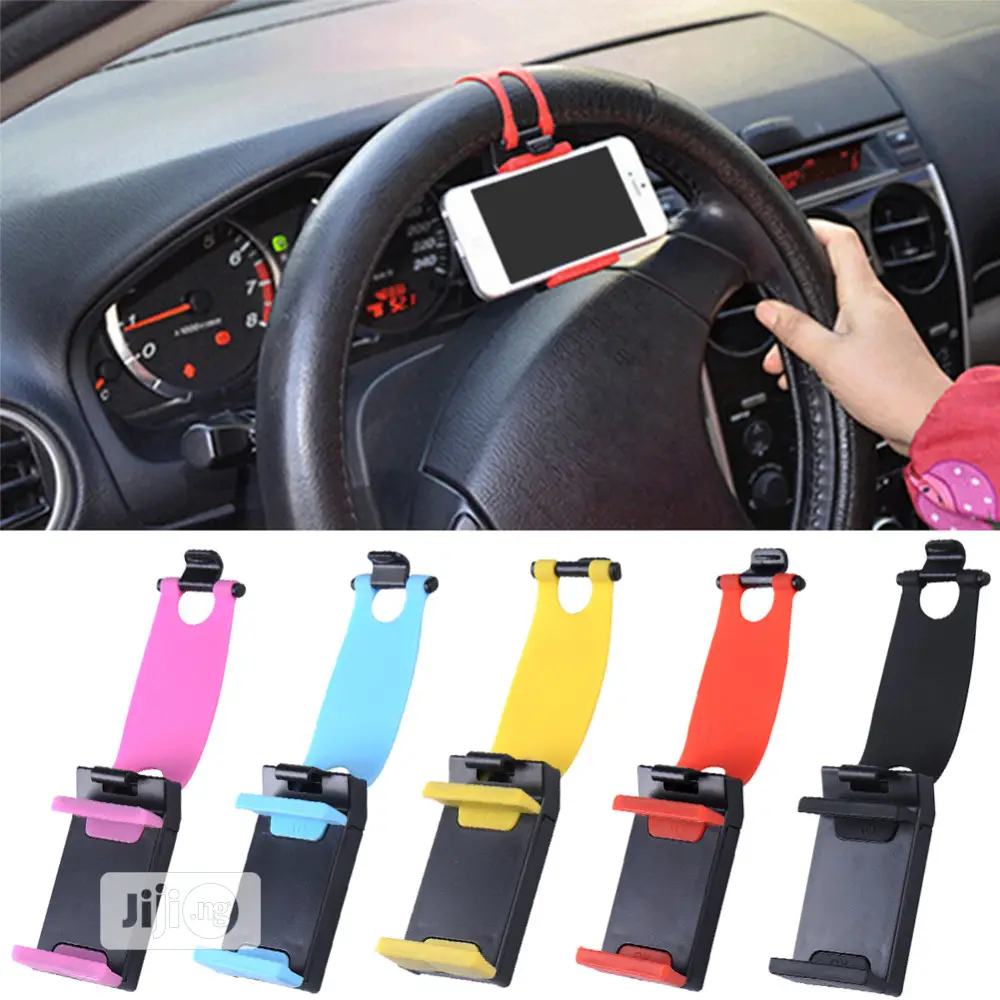 Car Steering Wheel Mobile Phone Holder Bracket for iPhone