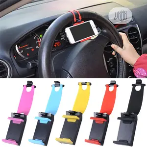 Car Steering Wheel Mobile Phone Holder Bracket for iPhone