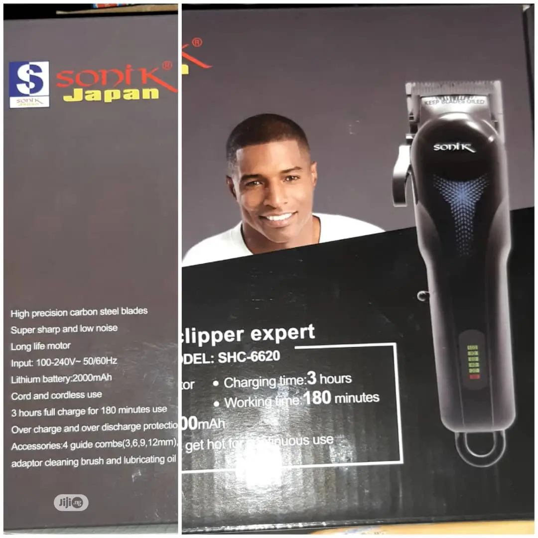 Rechargeable Hair Clipper Sonik Japan