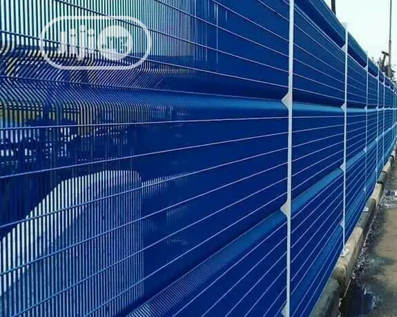 Blue Panel Mesh
