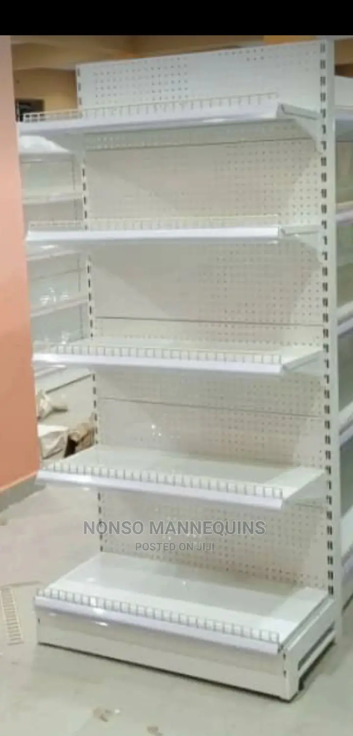 Single Sided Supermaket Shelves