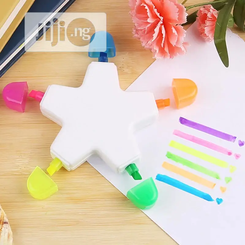 Flower Shaped Creative Highlighter Pen