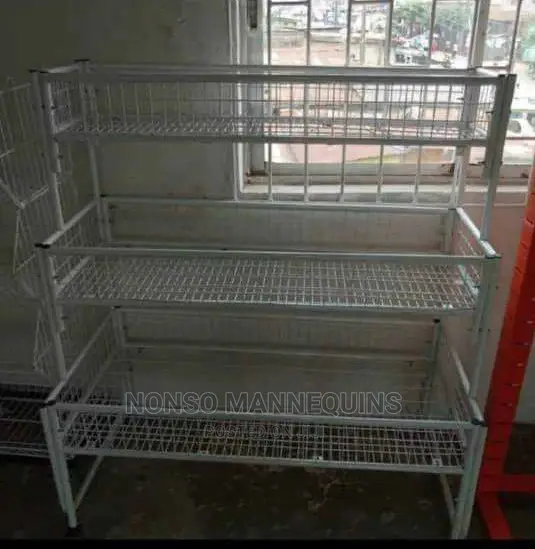 Multi Purpose 3 Steps Basket Rack