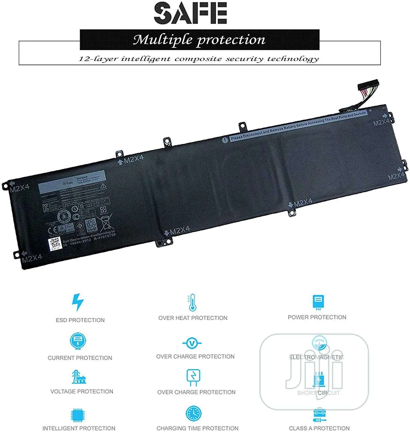 DELL XPS 15-9550/Dell Precision 5510 Battery 84wh(4gvgh)