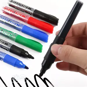 Photo - 12pcs Erasable Whiteboard Marker Pen Dry-Erase Sign Ink Refi