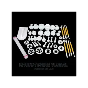 Set 46pcssugarcraftdecorating Fondant Icing Cutter Plunger T