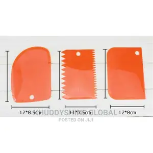 3 Sets of Multifunctional Diy Cream Scraper Set Baking Tools
