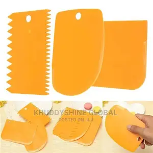 3 Sets of Multifunctional Diy Cream Scraper Set Baking Tools