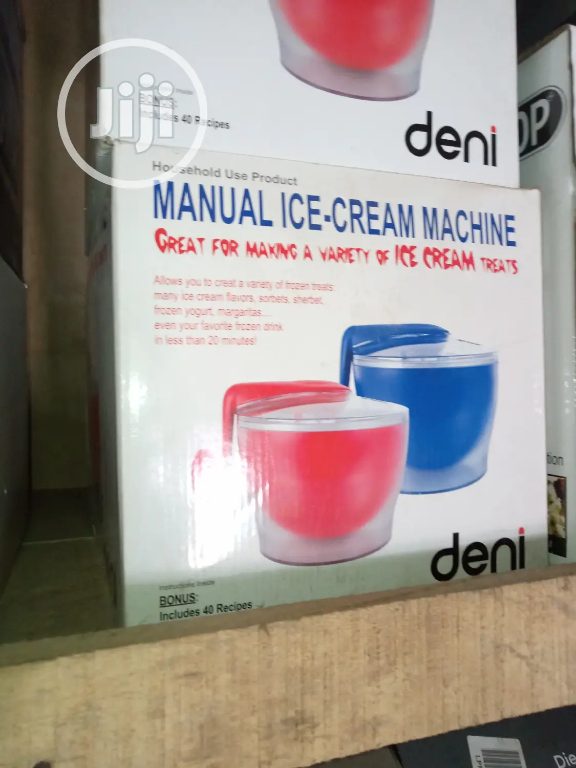 Deni Manual Ice Cream Machine.