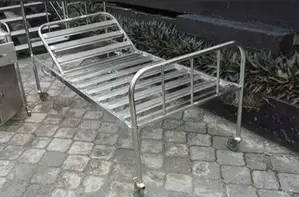 Supermax Stainless Hospital Bed