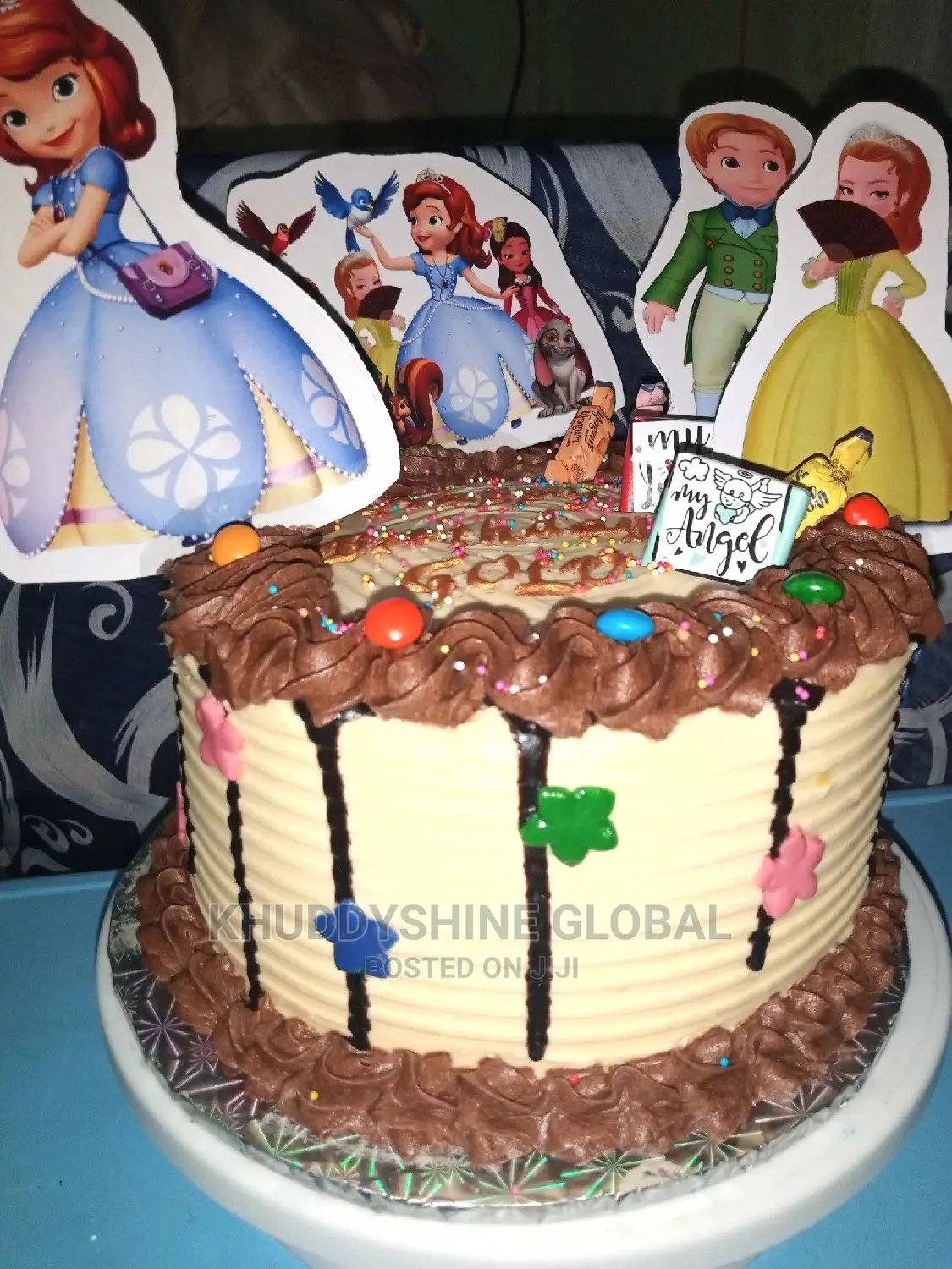 Sofia the First Birthday Cake
