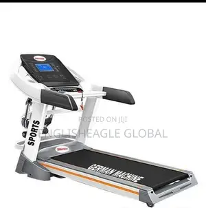 Deyoung Treadmill Machine With Incline, Dumbbells Massager