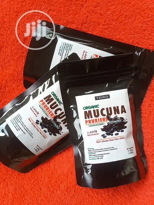 Organic Mucuna Pruriens - 100g Boosts Sperm Count
