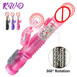 Rabbit Dual Clitoris Realistic Vibrator