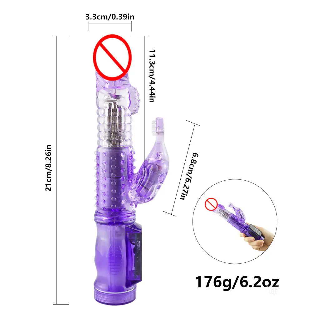 Rabbit Dual Clitoris Realistic Vibrator