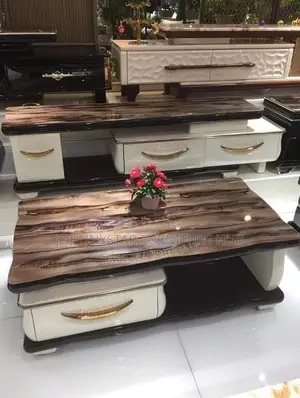 Italian Unique LED TV Stands With Center Tables
