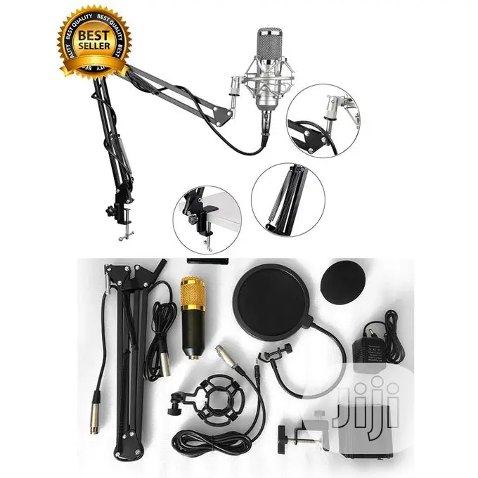 Special Bracket BM-800 Pop Filter Studio Recording Set