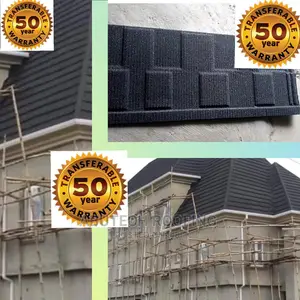 Anti Rust Stone Coated Roofing Sheets With 50 Years Warranty