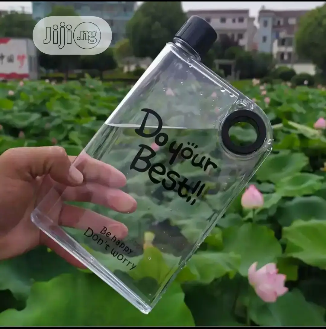Notebook Water Bottle