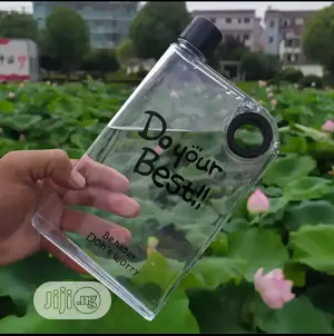 Notebook Water Bottle