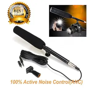 Mic Interview for Camera Tv Active Noise Control