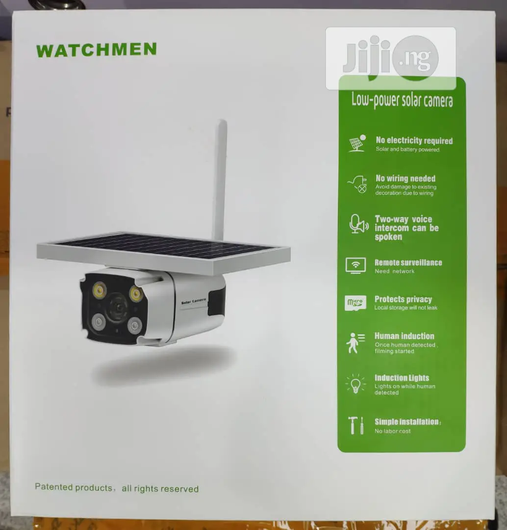 4g Solar Wifi Camera With Sim Card