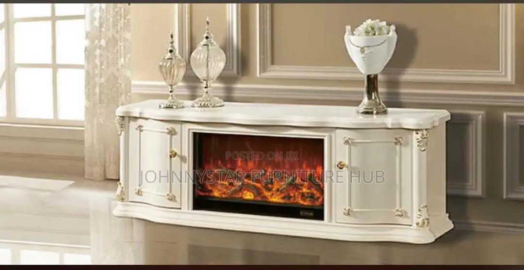 LED Fire Plate TV Stands