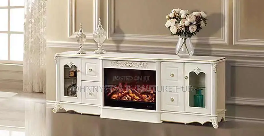 Jackson Led Fire Plate Tv Stand
