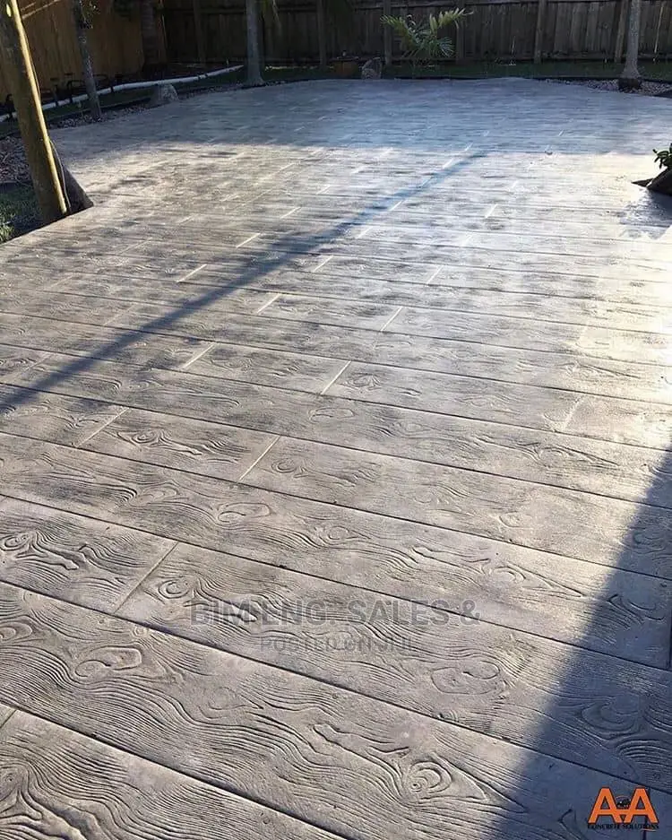Compound Floor Design Stamped Concrete Color Hardener