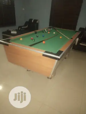 Local Snooker Green Felt With Complete Accessories