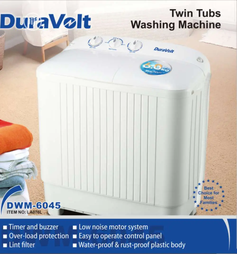 6kg Duravolt Washing Machine