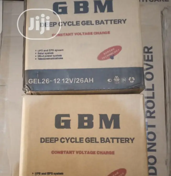 12volt 26ahs GBM Battery