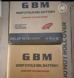 12volt 26ahs GBM Battery
