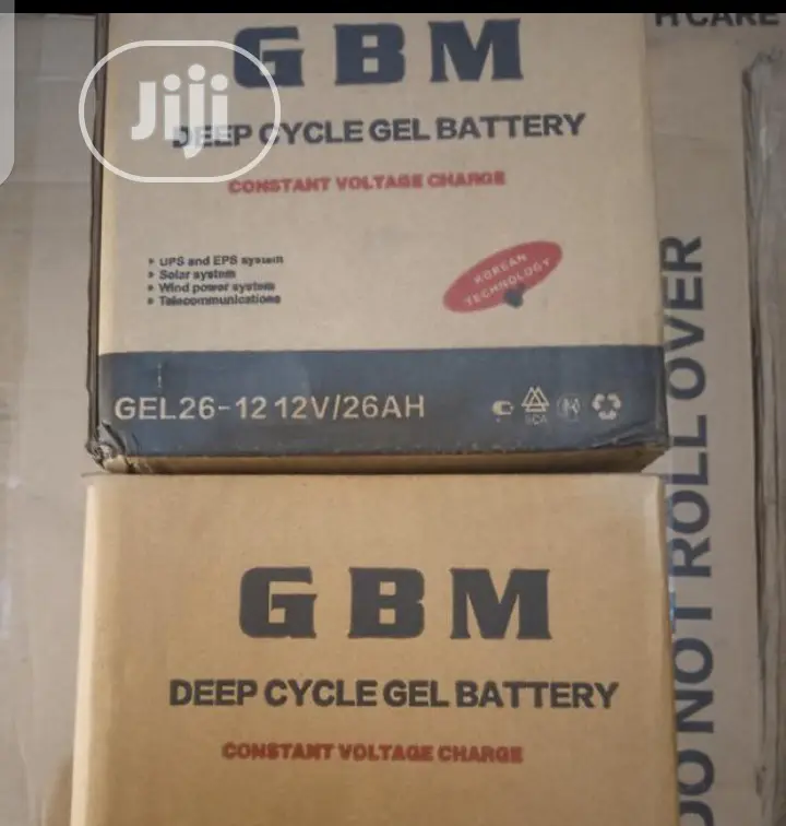 12volt 26ahs GBM Battery