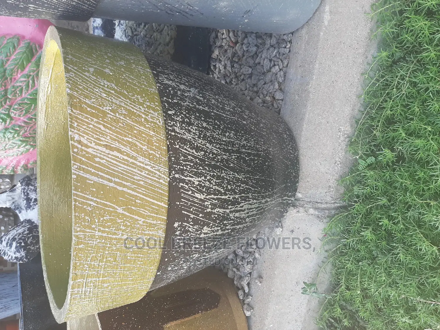 Comcrete Pots