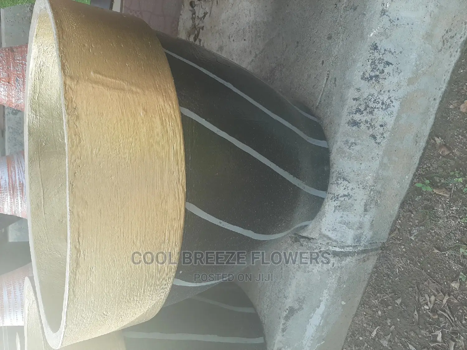 Comcrete Pots