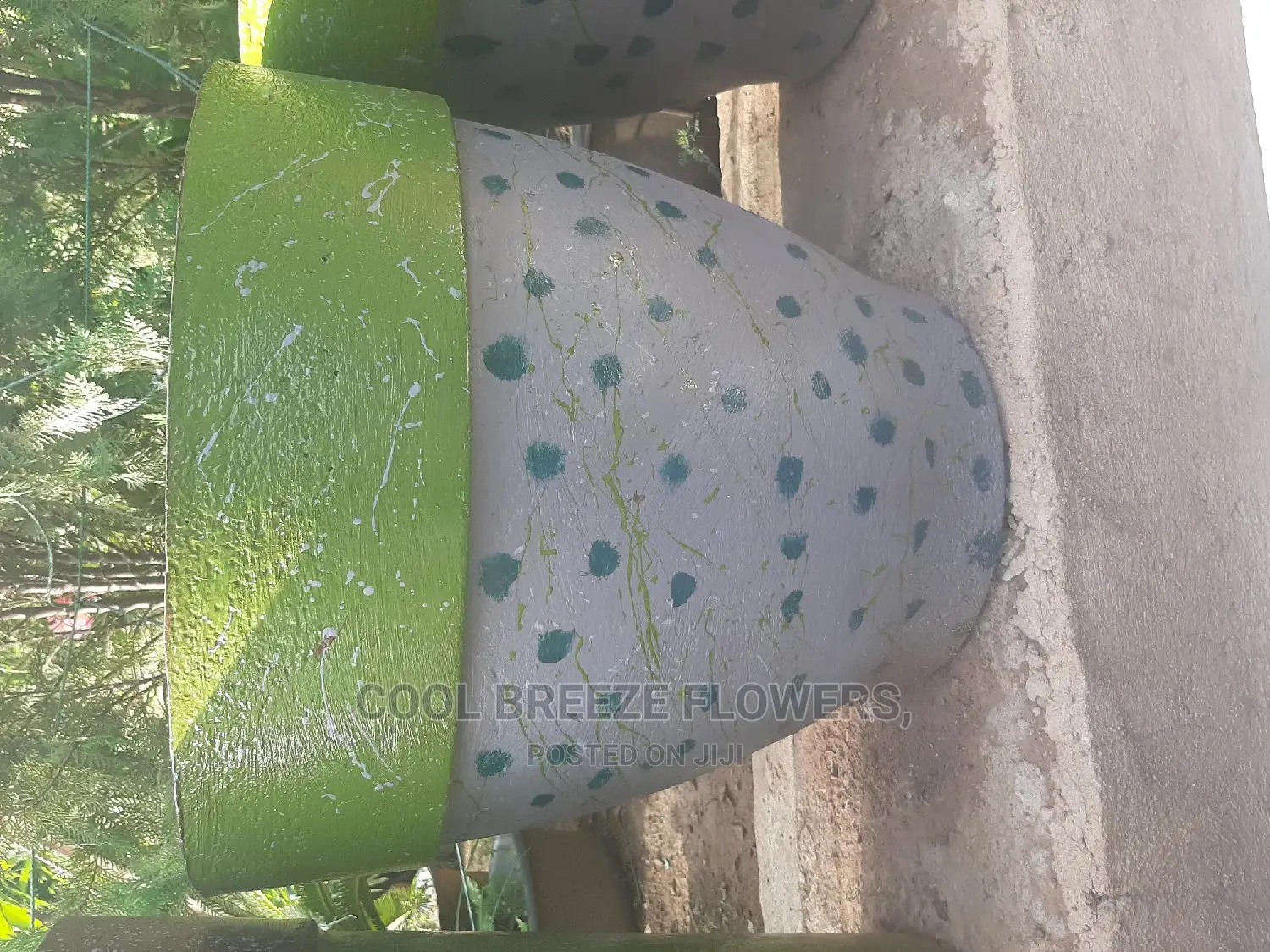 Comcrete Pots
