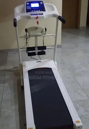 2hp White Treadmill