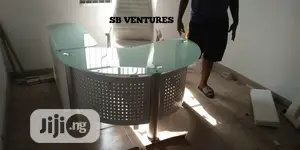 Executive White Table