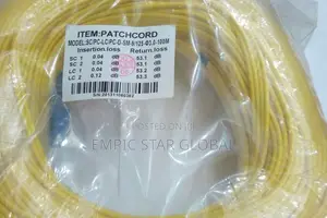 Fiber Patch Cord Sc-Lc 100m Sm