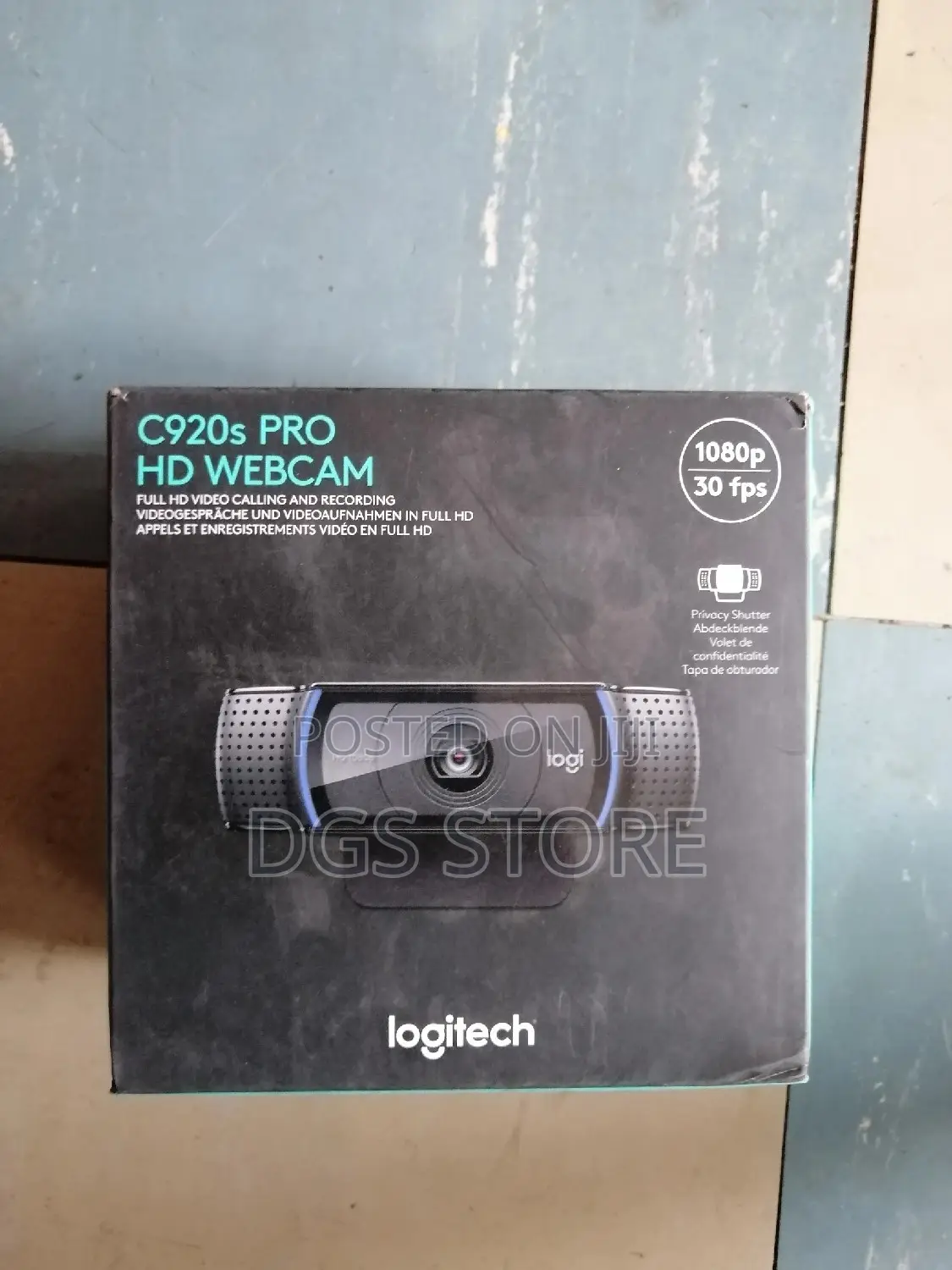 Logitech C920s Pro HD Webcam