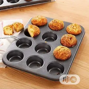 Silver-Top Muffin Pan 12 Cup 35 Cm.