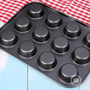 Silver-Top Muffin Pan 12 Cup 35 Cm.