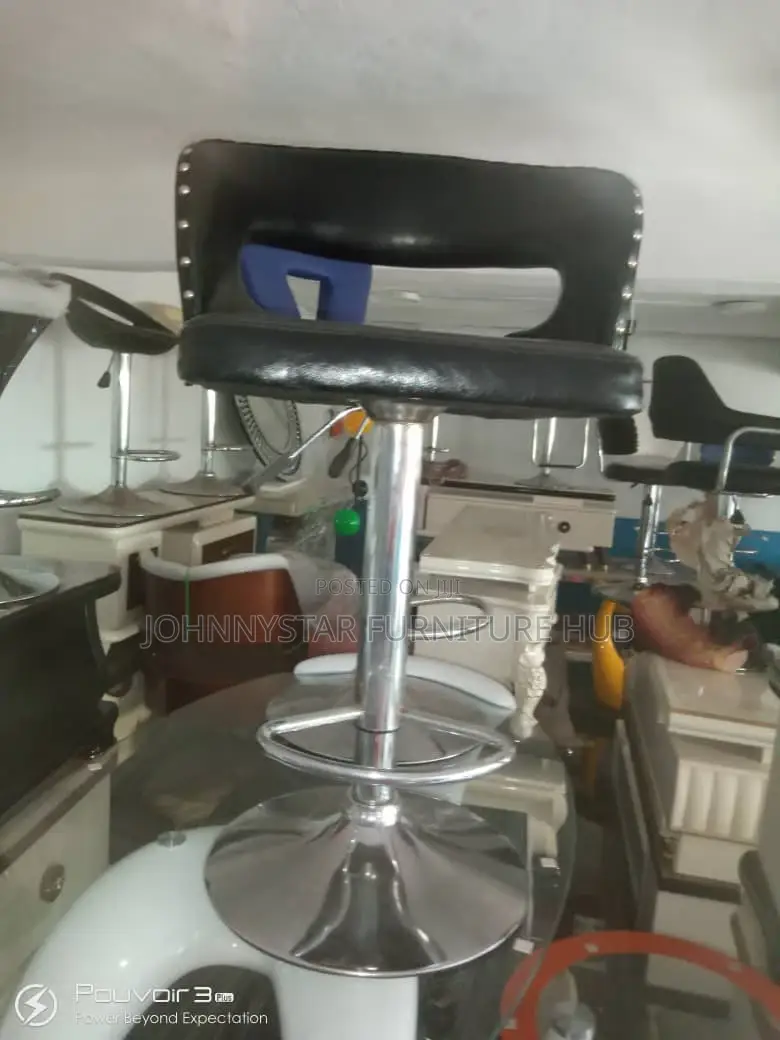 Italian Unique Leather Bar Stools
