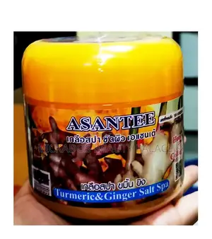 Asantee Turmeric Ginger Salt Spa Honey+Collagen 700ml
