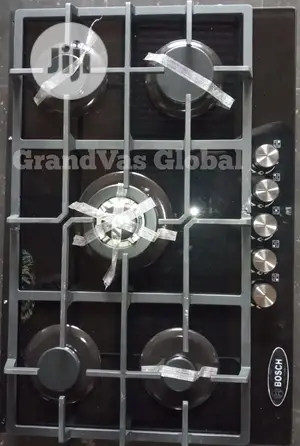 Bosch Built in Gas Hob 5 Burners - Glass Top