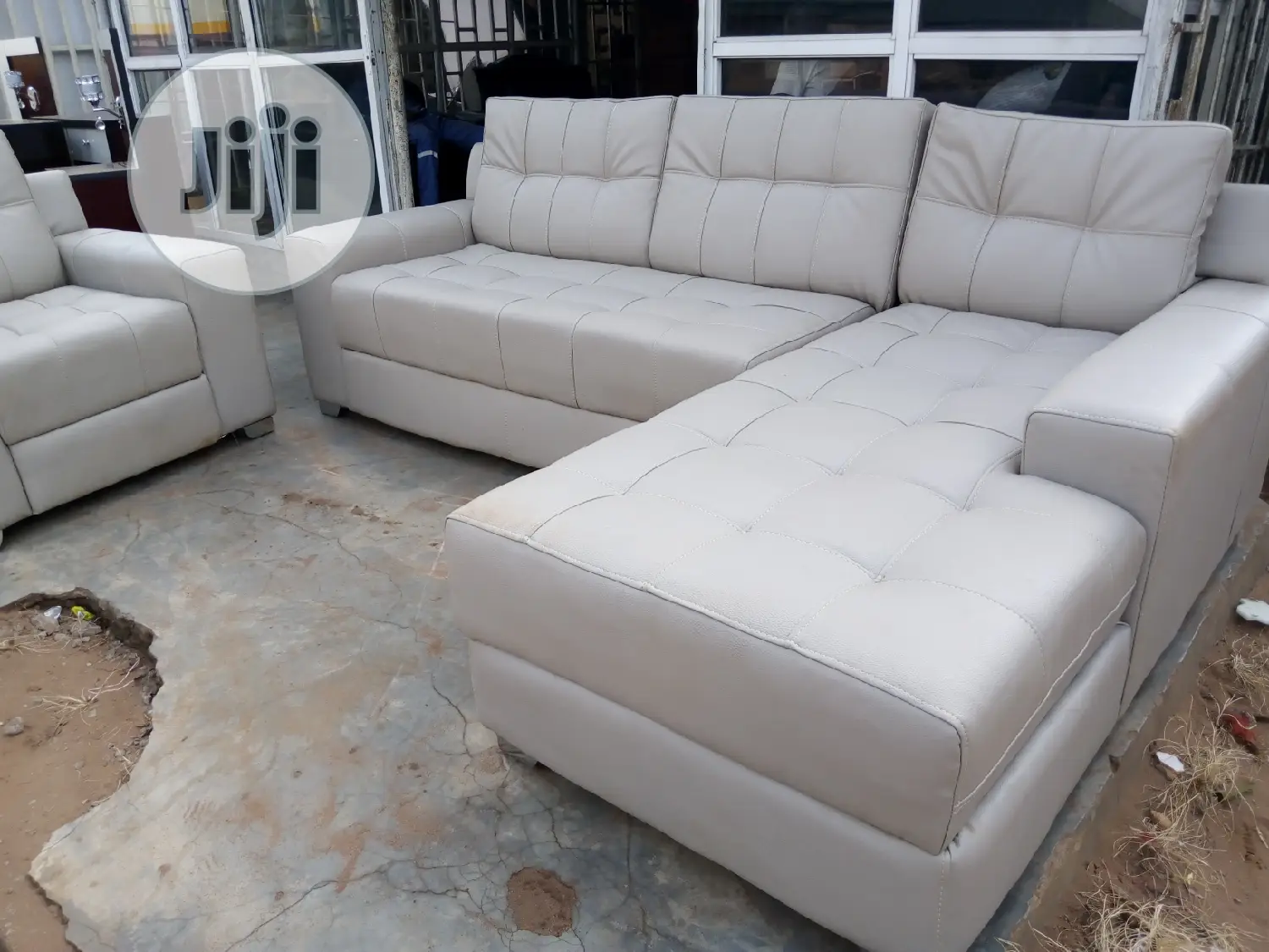 Off-white Corner Unit Sofas