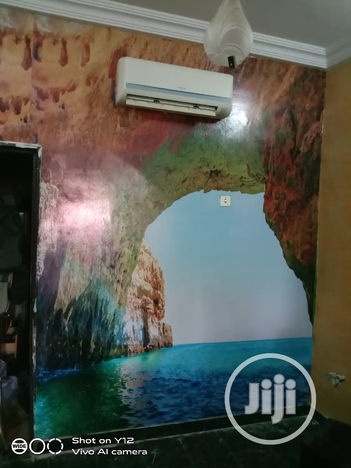 3D Waterfall Epoxy Wall