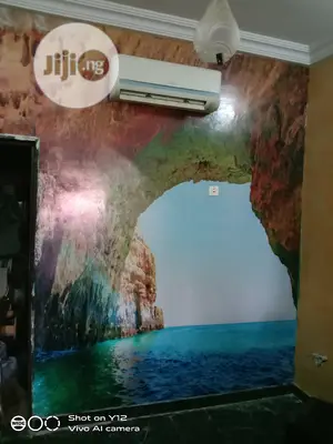 3D Waterfall Epoxy Wall