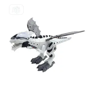 Mechanical Toys White Spray Electric Dinosaur